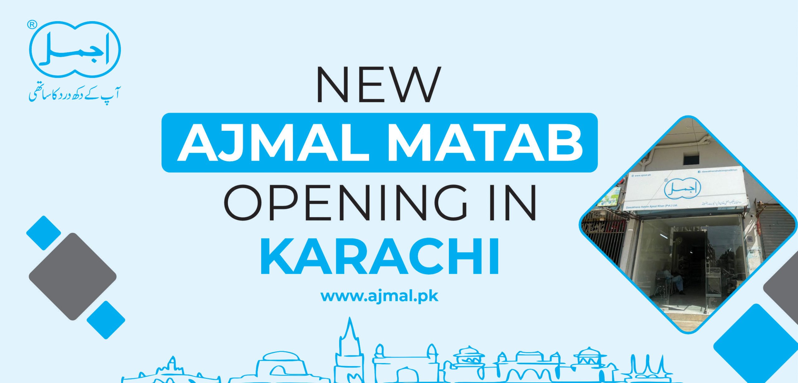 Discover Holistic Healing: Dawakhana Hakim Ajmal Khan Opens New Matab in North Nazimabad, Karachi