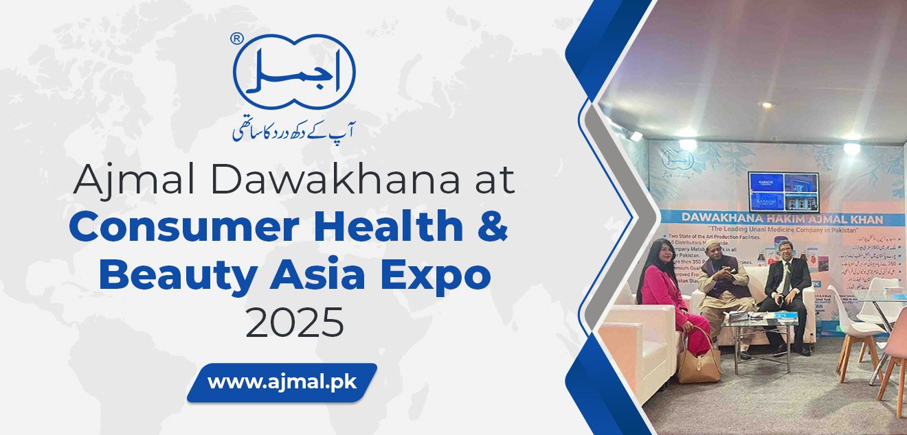 Dawakhana Hakim Ajmal Khan Participates in Consumer Health & Beauty Asia Expo 2025